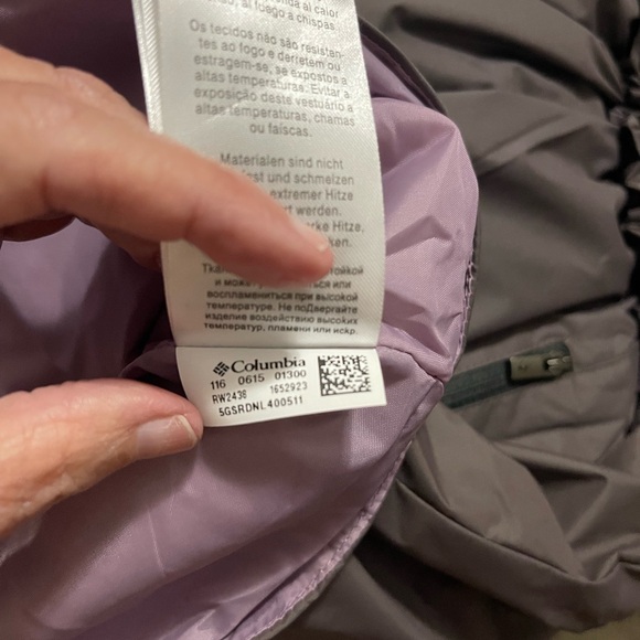 Columbia Women's Utility Jacket - Dark Purple - Picture 7 of 7